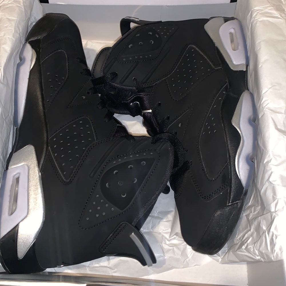 Air jordan 6 retro chrome 6s size 8.5